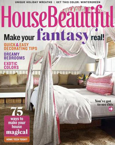 House Beautiful Article: Exotic Hues