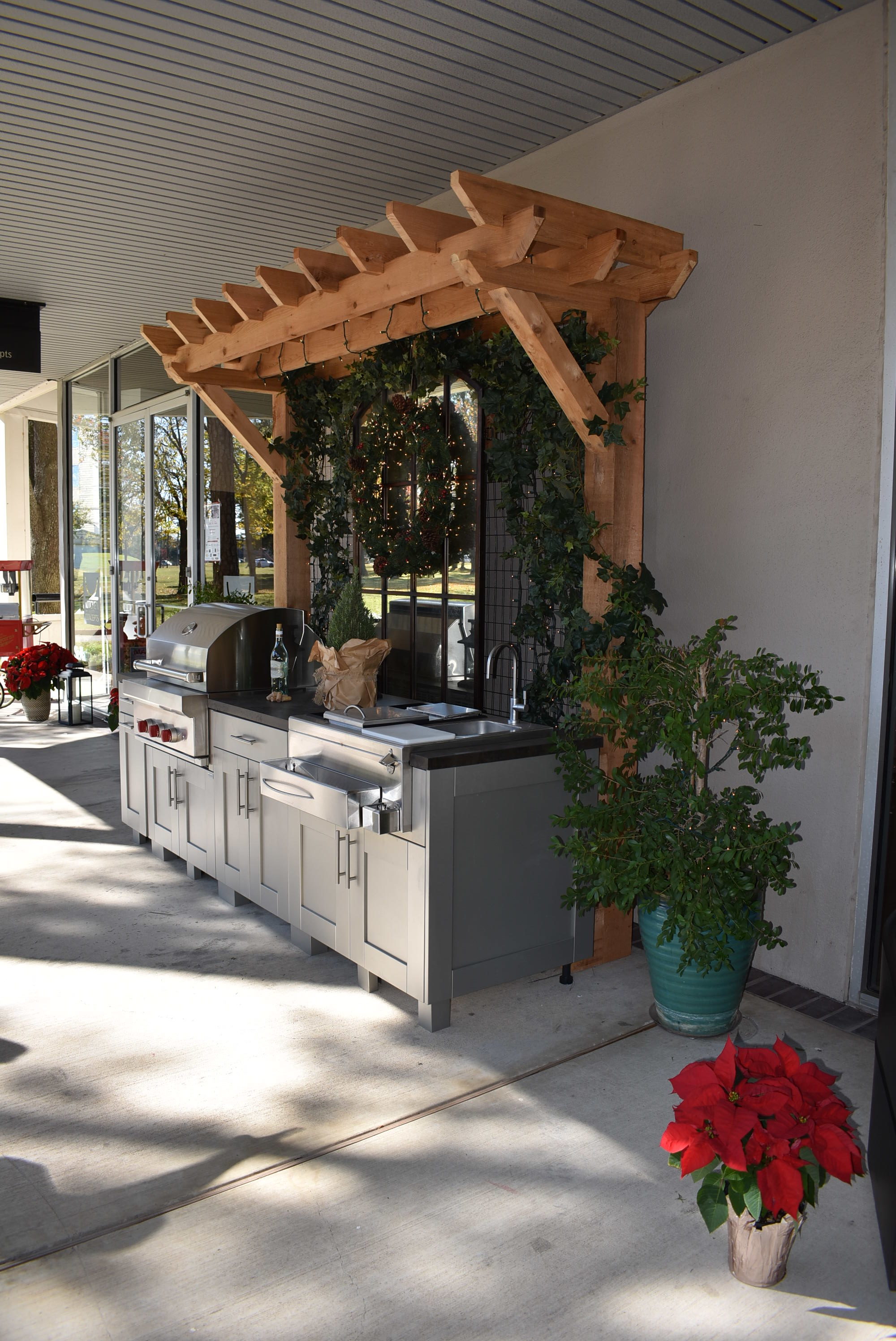 Outdoor Kitchen Showroom Display Pamela Hope Designs