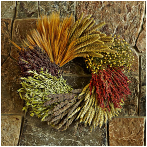 Grains Wreath from William Sonoma