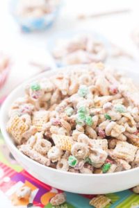 Photo and Recipe of Christmas Chex Mix
