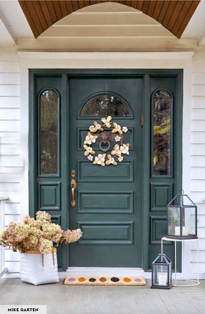 spring cleaning tips for front door