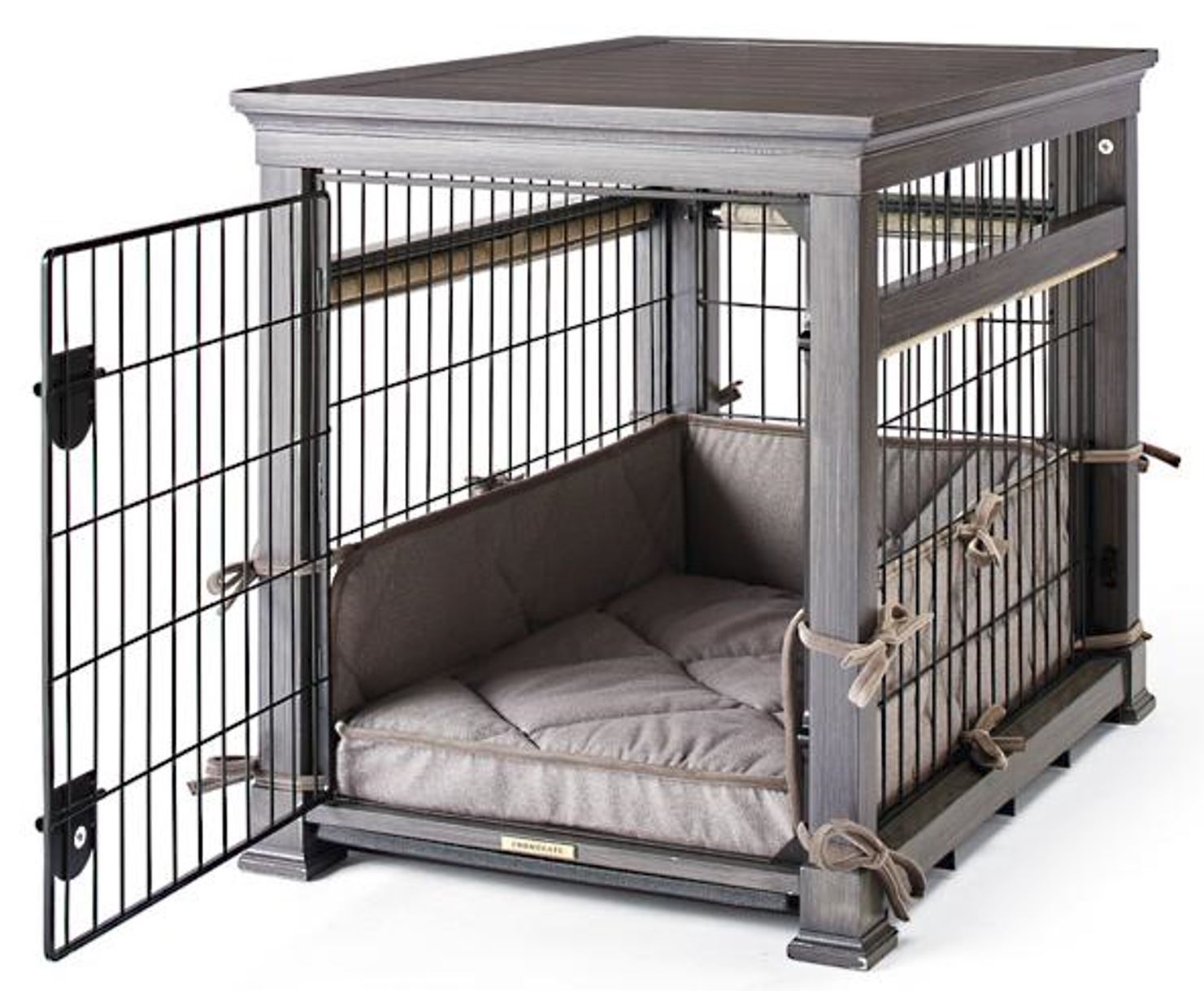 pet crate as part of your home's decor