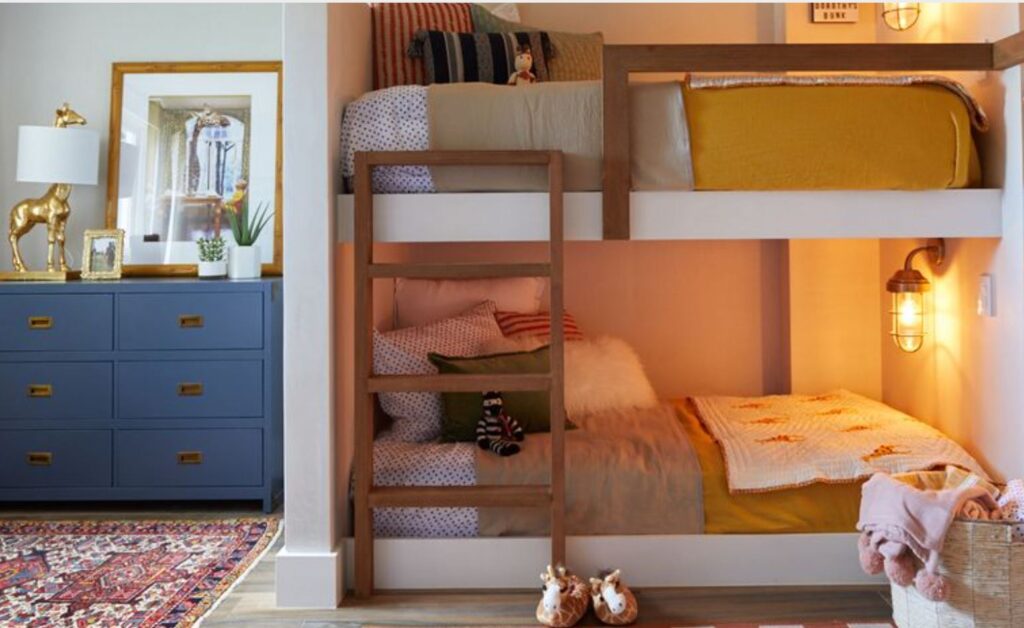 bunk beds are great for decorating children's bedrooms