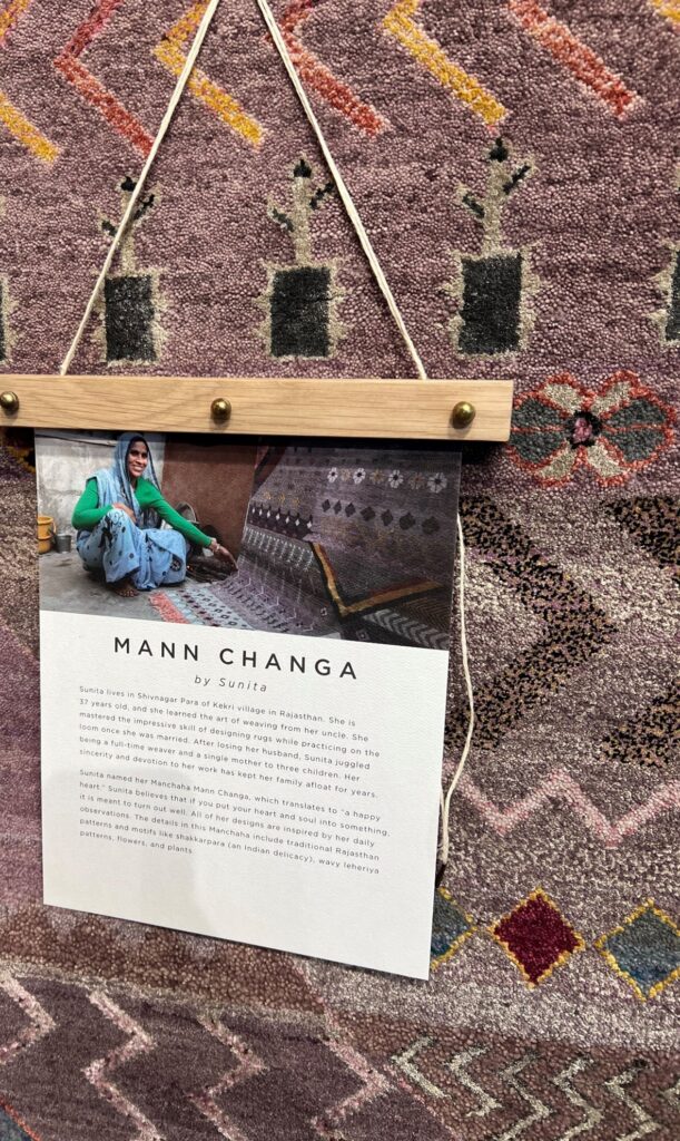 Manchacha Collection original rug at Jaipur