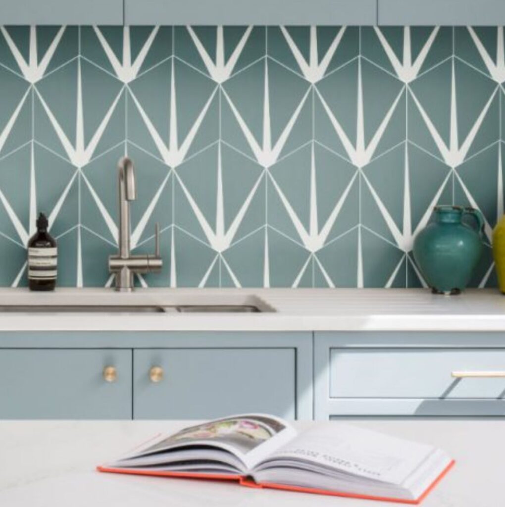 color and pattern in tile
